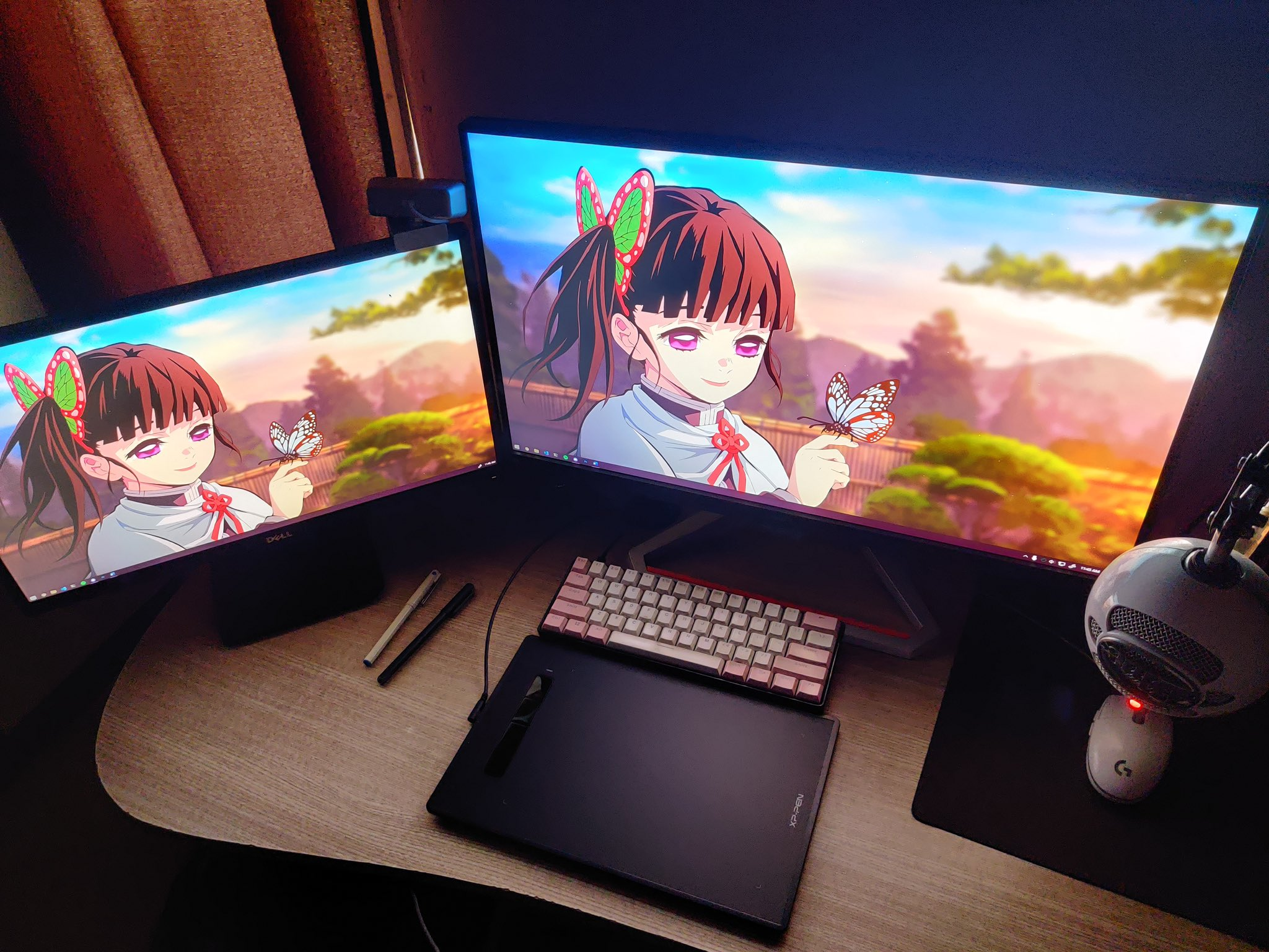 Monitor and peripherals